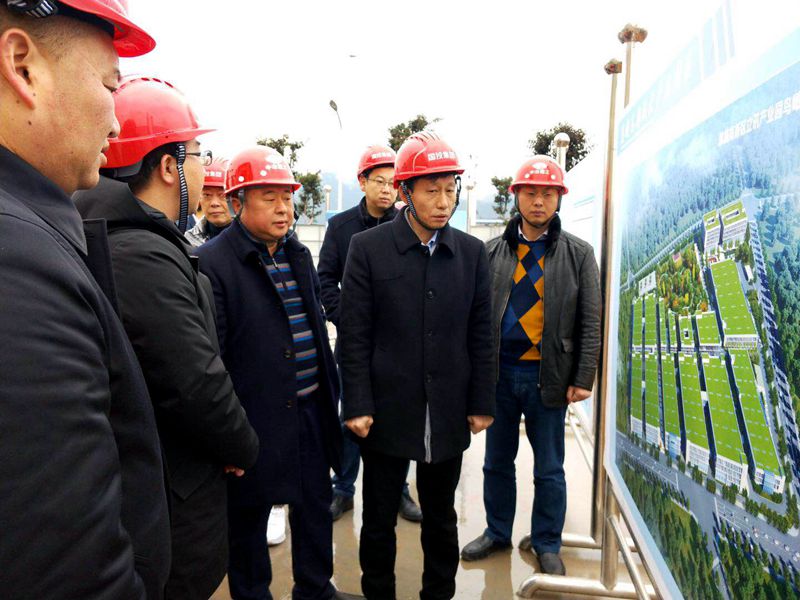 上班第一天：州領導相繼到立訊產(chǎn)業(yè)園調(diào)研項目建設情況