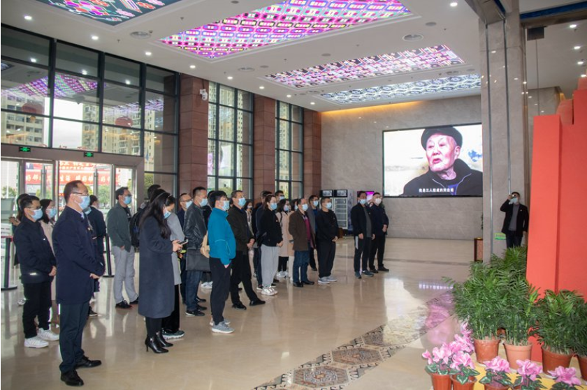 州國投公司開展“學(xué)黨史、祭英烈、傳承紅色基因”活動(dòng)